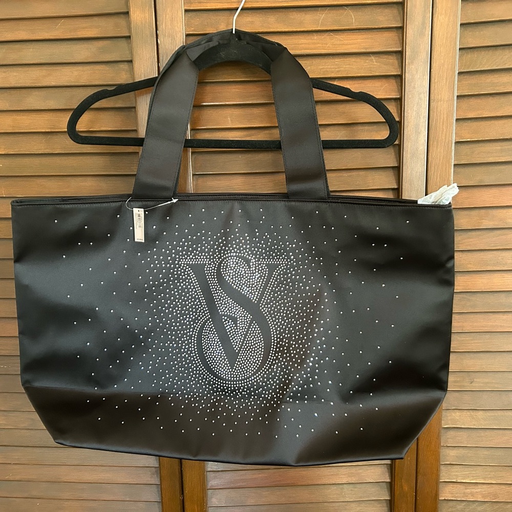 Victoria's Secret Black Tote Bag